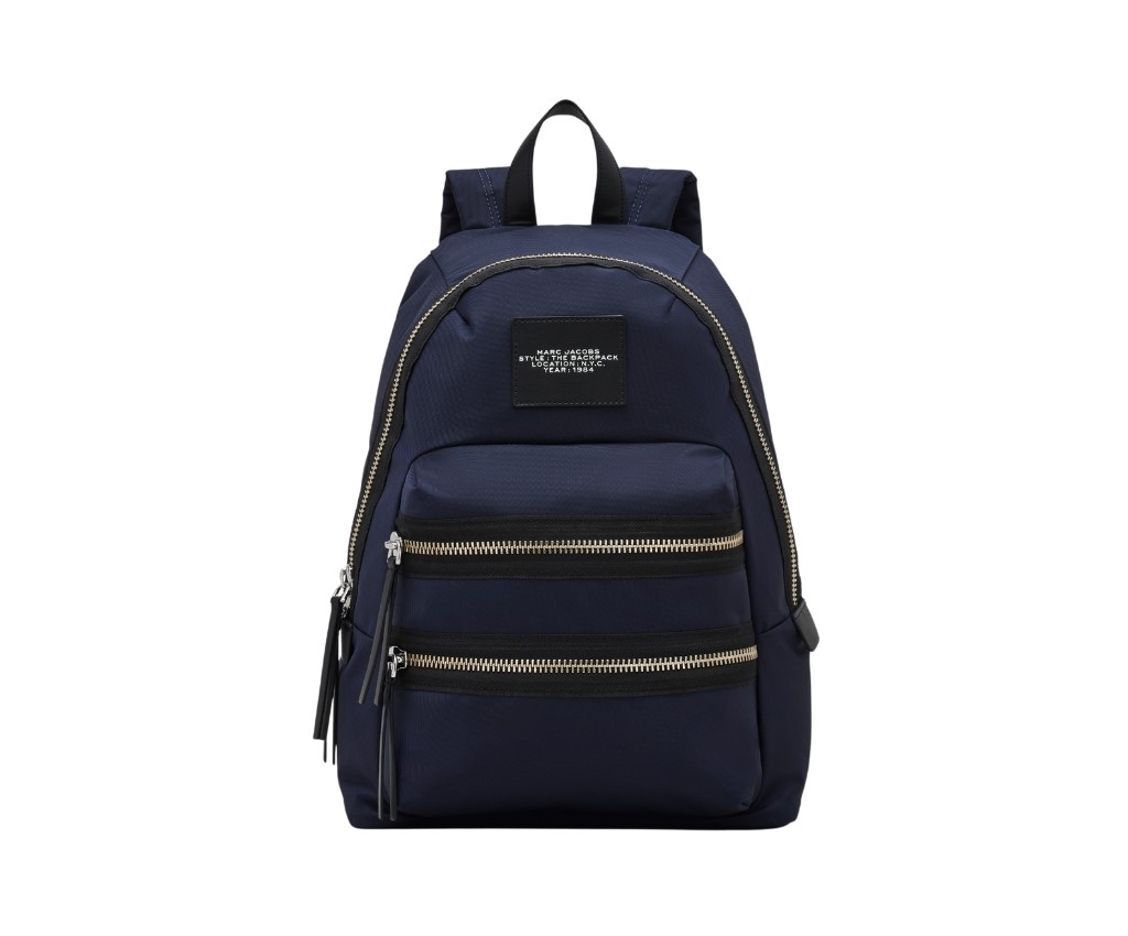 The Biker Nylon Medium Backpack (Midnight Blue)